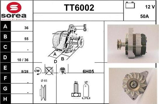 Sera TT6002 - Alternateur cwaw.fr