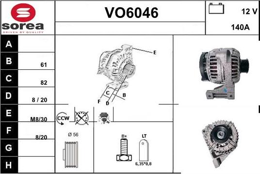 Sera VO6046 - Alternateur cwaw.fr