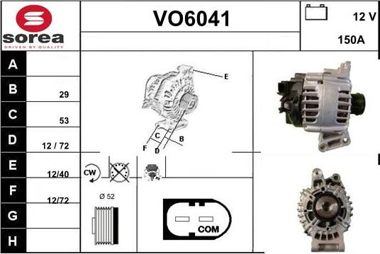 Sera VO6041 - Alternateur cwaw.fr