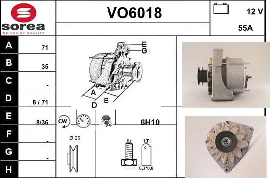 Sera VO6018 - Alternateur cwaw.fr