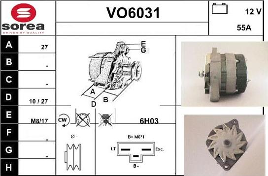 Sera VO6031 - Alternateur cwaw.fr