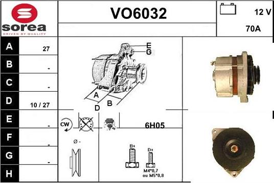 Sera VO6032 - Alternateur cwaw.fr