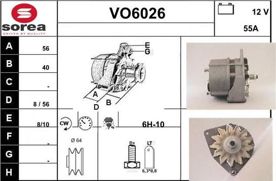 Sera VO6026 - Alternateur cwaw.fr