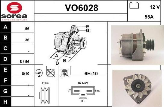 Sera VO6028 - Alternateur cwaw.fr