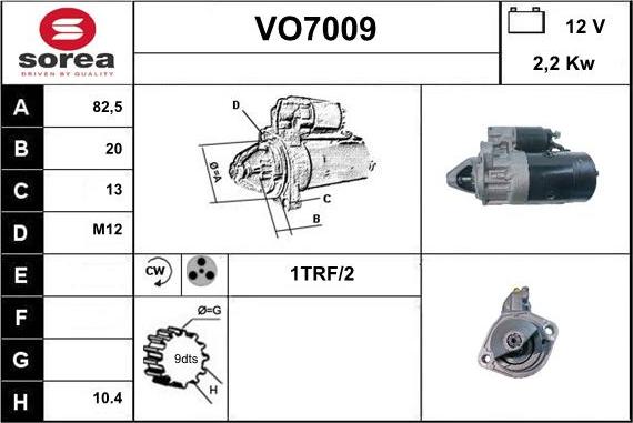 Sera VO7009 - Démarreur cwaw.fr