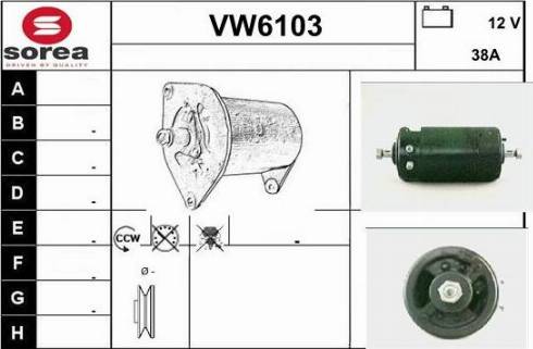 Sera VW6103 - Alternateur cwaw.fr