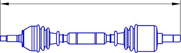 Sercore 12464A - Arbre de transmission cwaw.fr