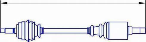 Sercore 22720 - Arbre de transmission cwaw.fr