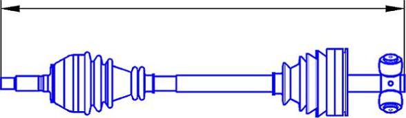 Sercore 12810 - Arbre de transmission cwaw.fr