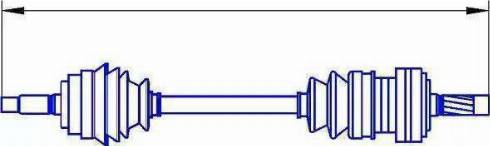 Sercore 22678 - Arbre de transmission cwaw.fr