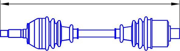 Sercore 22777 - Arbre de transmission cwaw.fr