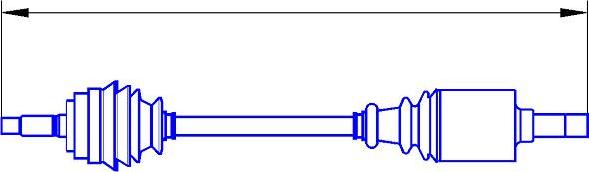 Sercore 12401 - Arbre de transmission cwaw.fr