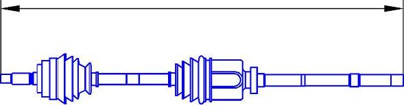 Sercore 12749A - Arbre de transmission cwaw.fr