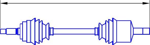 Sercore 12426 - Arbre de transmission cwaw.fr