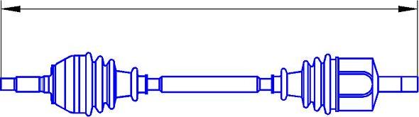 Sercore 12476A - Arbre de transmission cwaw.fr