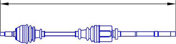 Sercore 12723B - Arbre de transmission cwaw.fr