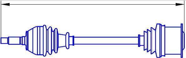 Sercore 12312 - Arbre de transmission cwaw.fr