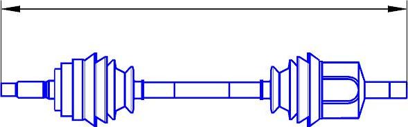 Sercore 22418 - Arbre de transmission cwaw.fr