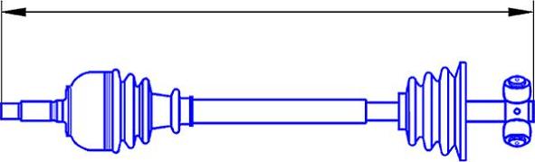 Sercore 12825A - Arbre de transmission cwaw.fr