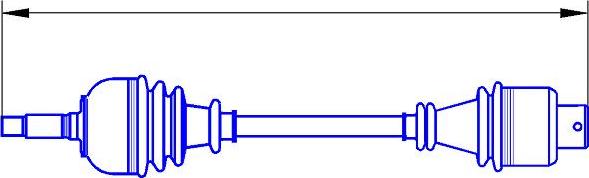 Sercore 22785 - Arbre de transmission cwaw.fr