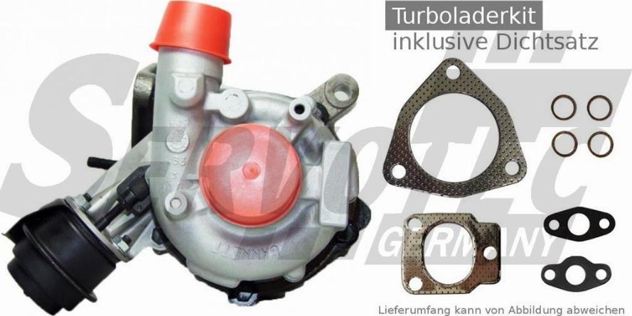 SERVOTEC STTC0453XKIT - Turbocompresseur, suralimentation cwaw.fr