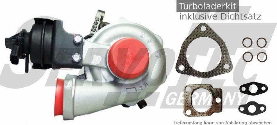 SERVOTEC STTC0435XKIT - Turbocompresseur, suralimentation cwaw.fr