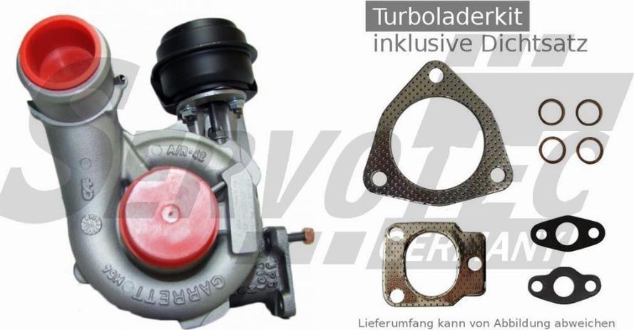 SERVOTEC STTC0477XKIT - Turbocompresseur, suralimentation cwaw.fr