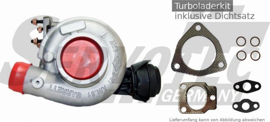 SERVOTEC STTC0519XKIT - Turbocompresseur, suralimentation cwaw.fr