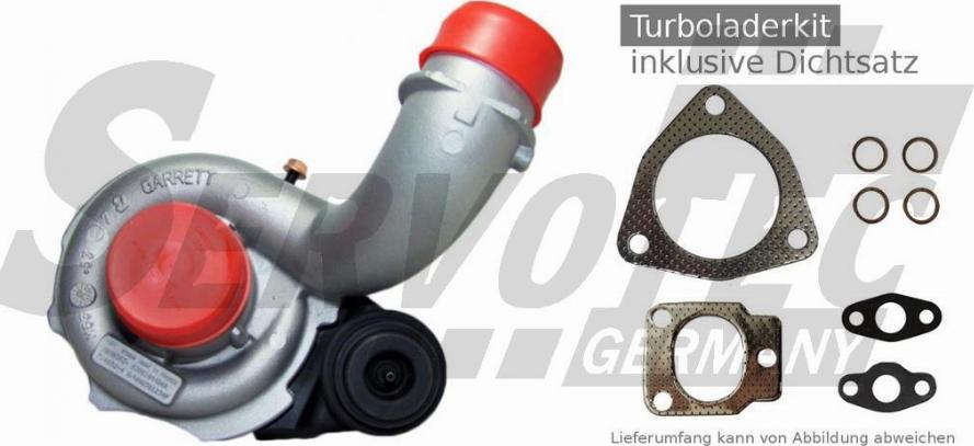 SERVOTEC STTC0510XKIT - Turbocompresseur, suralimentation cwaw.fr