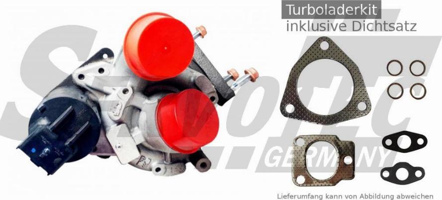 SERVOTEC STTC0528XKIT - Turbocompresseur, suralimentation cwaw.fr