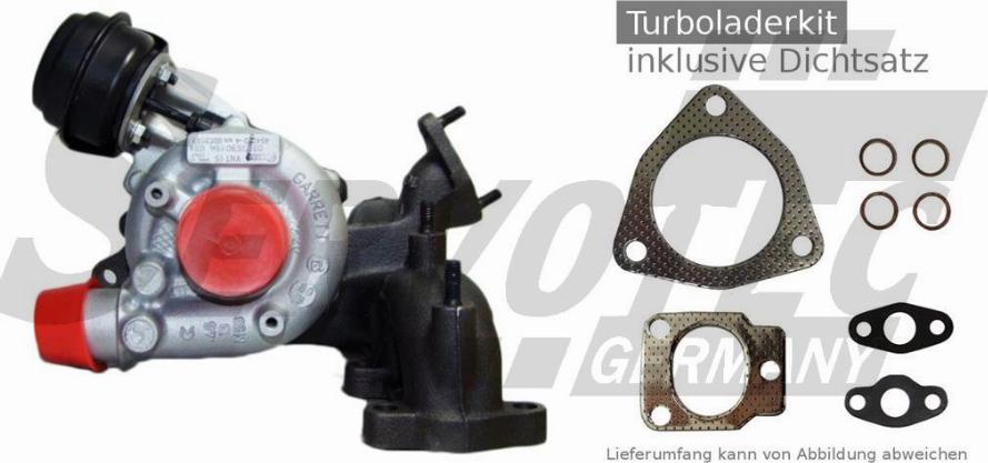 SERVOTEC STTC0015XKIT - Turbocompresseur, suralimentation cwaw.fr