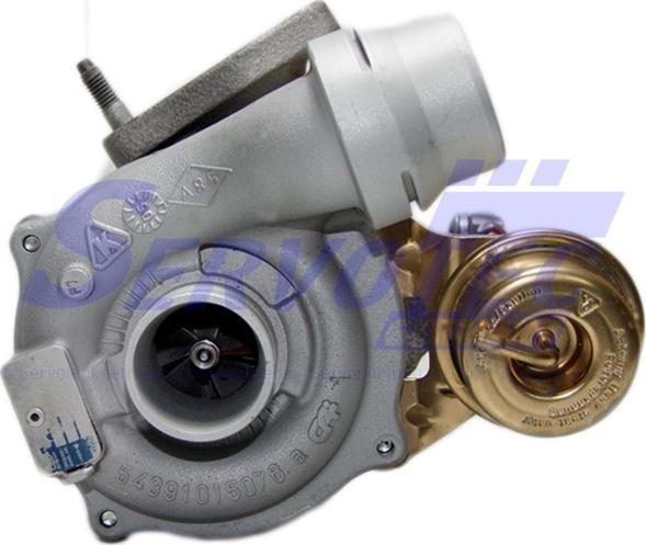 SERVOTEC STTC0177 - Turbocompresseur, suralimentation cwaw.fr