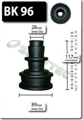 Shaftec BK96 - Joint-soufflet, arbre de commande cwaw.fr