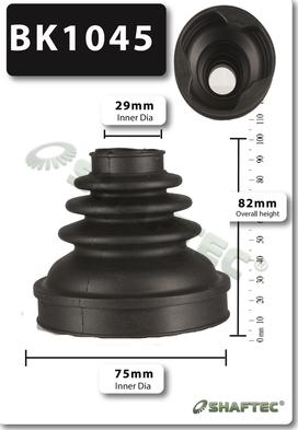 Shaftec BK1045 - Joint-soufflet, arbre de commande cwaw.fr