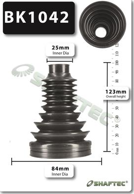 Shaftec BK1042 - Joint-soufflet, arbre de commande cwaw.fr