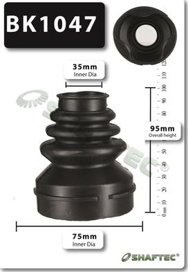 Shaftec BK1047 - Joint-soufflet, arbre de commande cwaw.fr