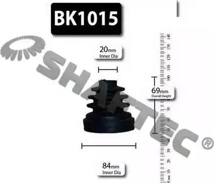 Shaftec BK1015 - Joint-soufflet, arbre de commande cwaw.fr