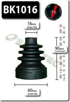 Shaftec BK1016 - Joint-soufflet, arbre de commande cwaw.fr