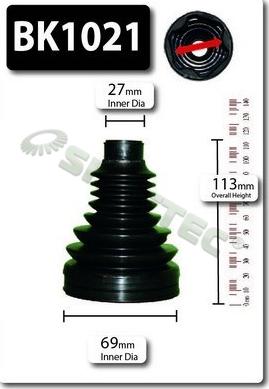 Shaftec BK1021 - Joint-soufflet, arbre de commande cwaw.fr