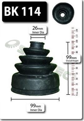 Shaftec BK114 - Joint-soufflet, arbre de commande cwaw.fr