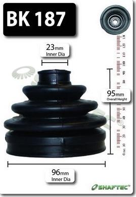 Shaftec BK187 - Joint-soufflet, arbre de commande cwaw.fr