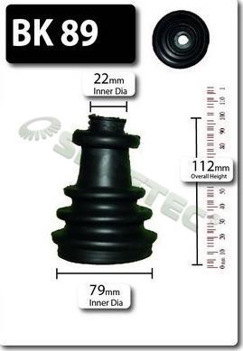 Shaftec BK89 - Joint-soufflet, arbre de commande cwaw.fr