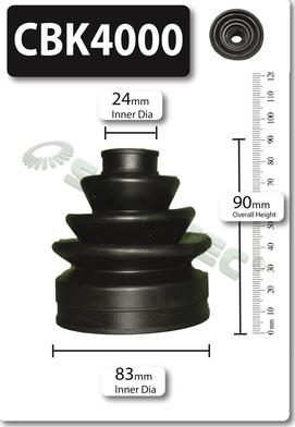 Shaftec CBK4000 - Joint-soufflet, arbre de commande cwaw.fr