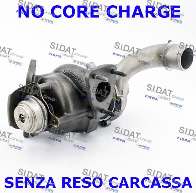 Sidat 49.532R - Turbocompresseur, suralimentation cwaw.fr