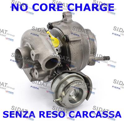 Sidat 49.012R - Turbocompresseur, suralimentation cwaw.fr