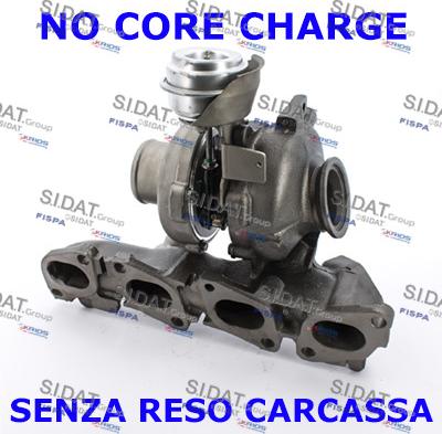 Sidat 49.024R - Turbocompresseur, suralimentation cwaw.fr