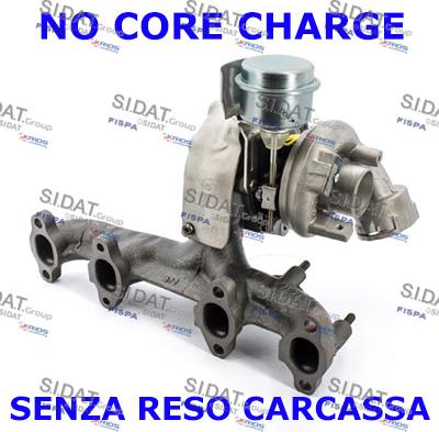 Sidat 49.073R - Turbocompresseur, suralimentation cwaw.fr