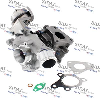 Sidat 49.1076 - Turbocompresseur, suralimentation cwaw.fr