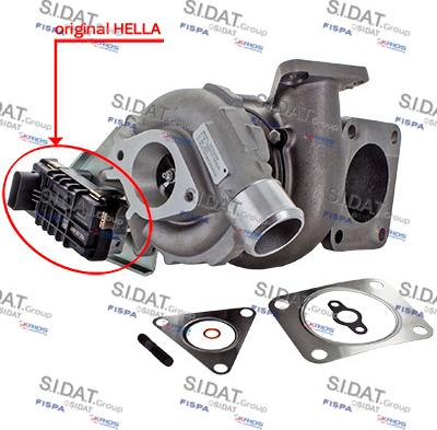 Sidat 49.251 - Turbocompresseur, suralimentation cwaw.fr