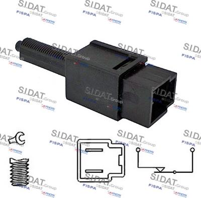 Sidat 5.140058A2 - Interrupteur des feux de freins cwaw.fr